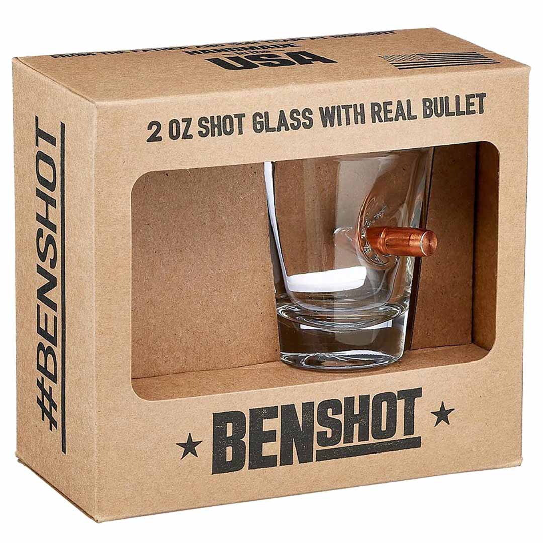 Collection of BenShot "Bulletproof" Glasses in a gallery layout