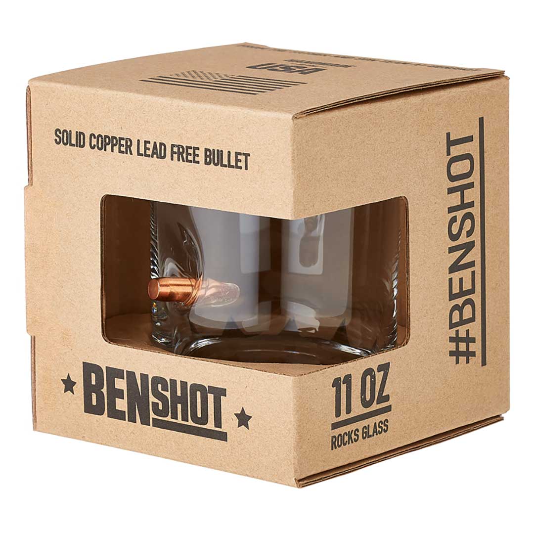 Collection of BenShot "Bulletproof" Glasses in a gallery layout