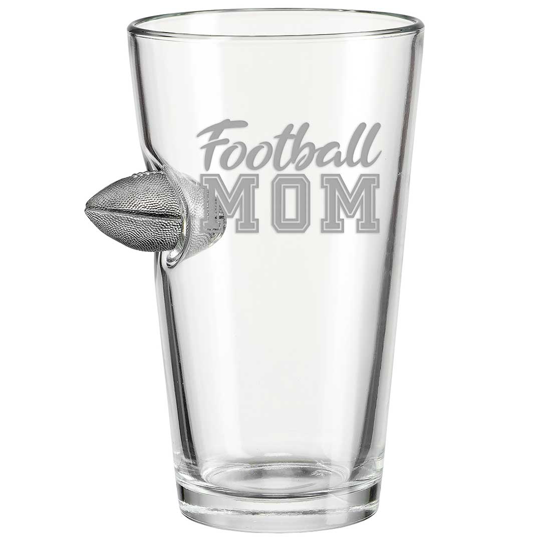 Collection of BenShot "Football Mom" Glasses in a gallery layout