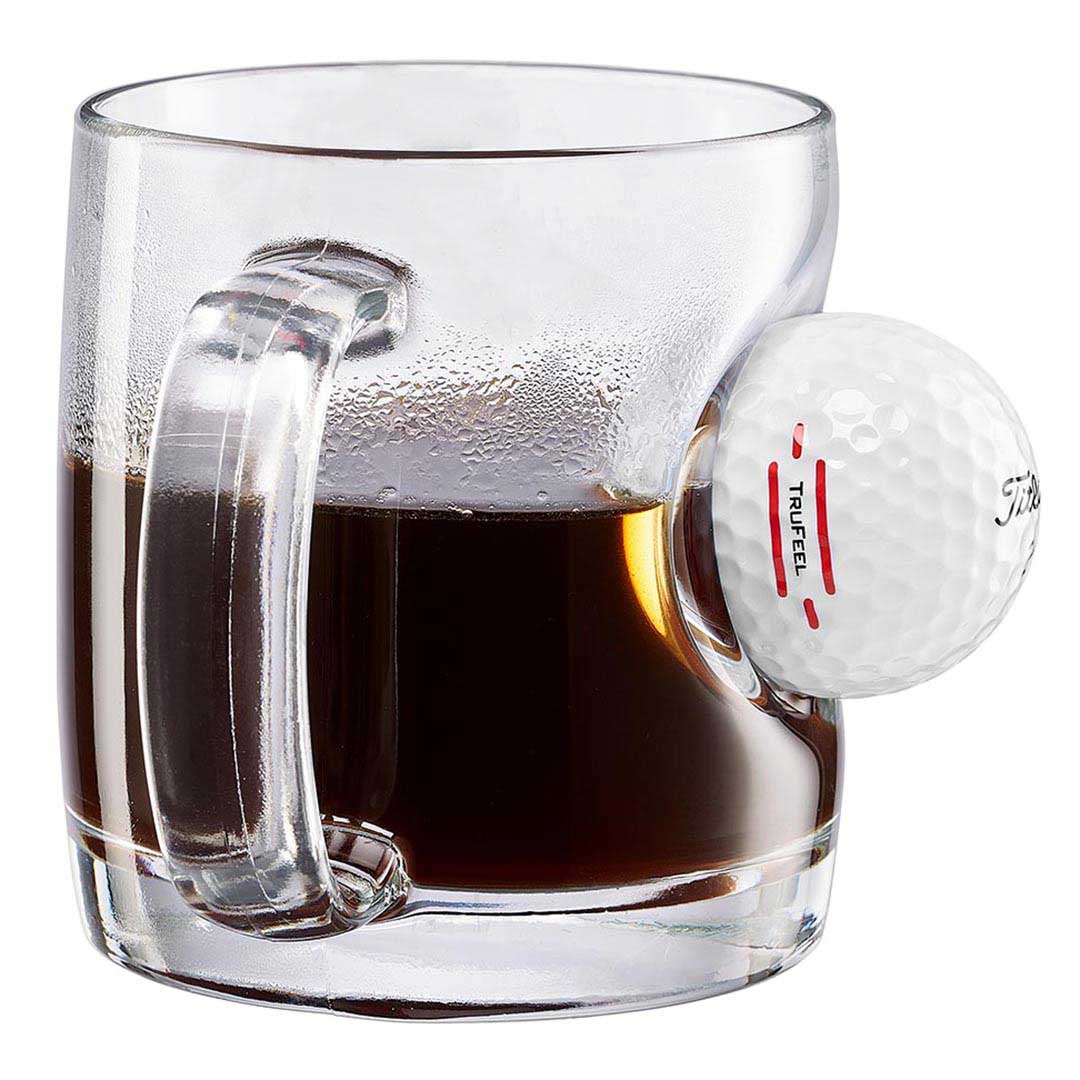 Collection of BenShot Golf Ball Glasses in a gallery layout