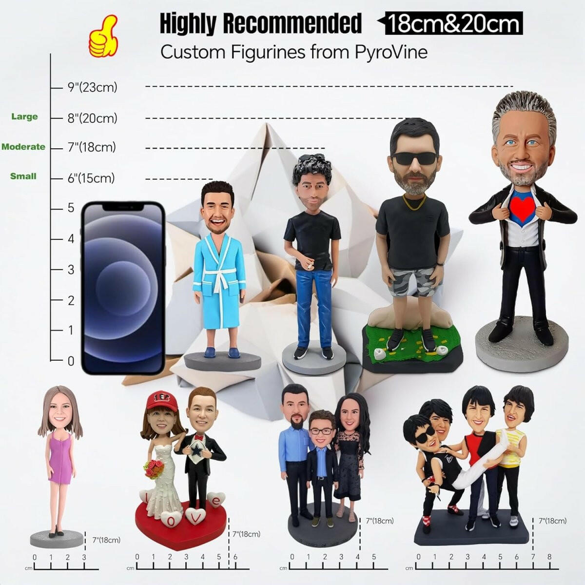 Collection of Custom Baseball Player Bobblehead in a gallery layout