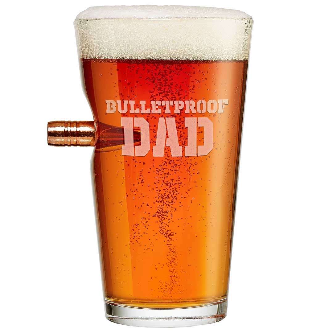 Collection of "Bulletproof Dad" Glasses in a gallery layout