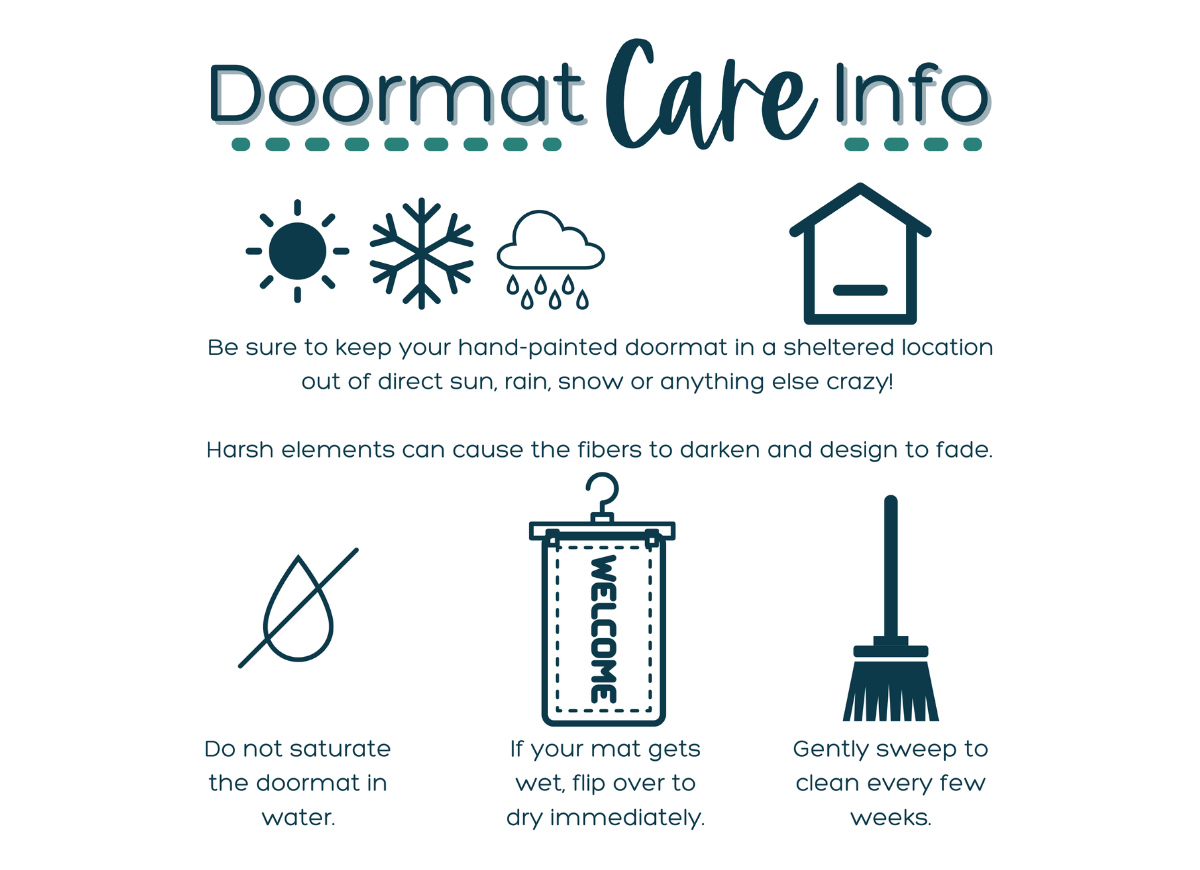 Collection of Football Welcome Mat in a gallery layout