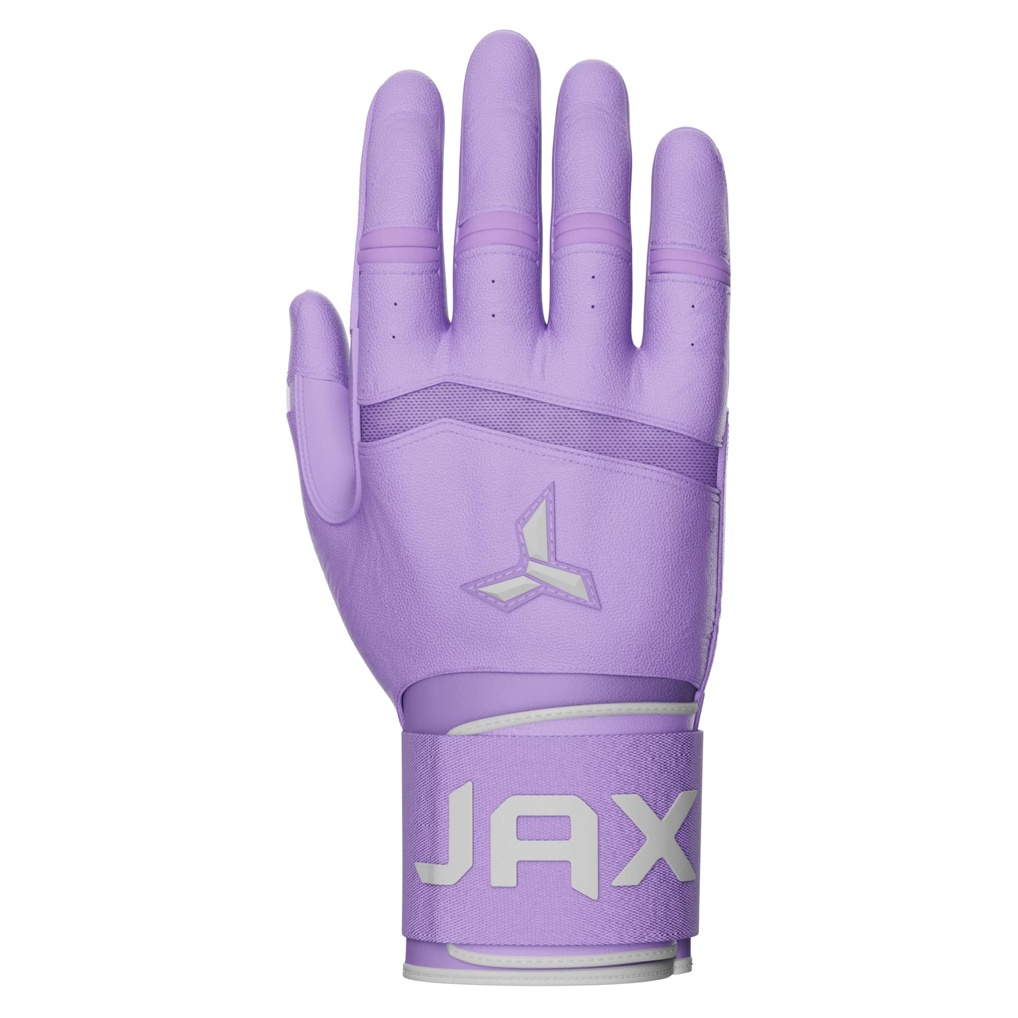 Collection of JAX Batting Gloves Lavender Purple Strap Cuff in a gallery layout
