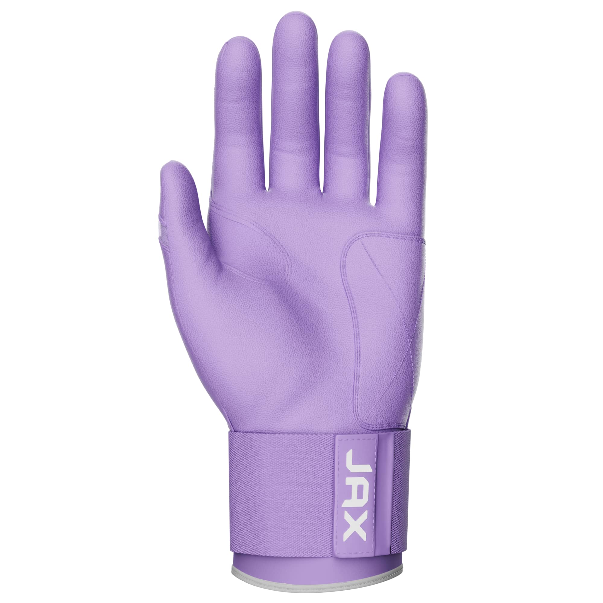 Collection of JAX Batting Gloves Lavender Purple Strap Cuff in a gallery layout