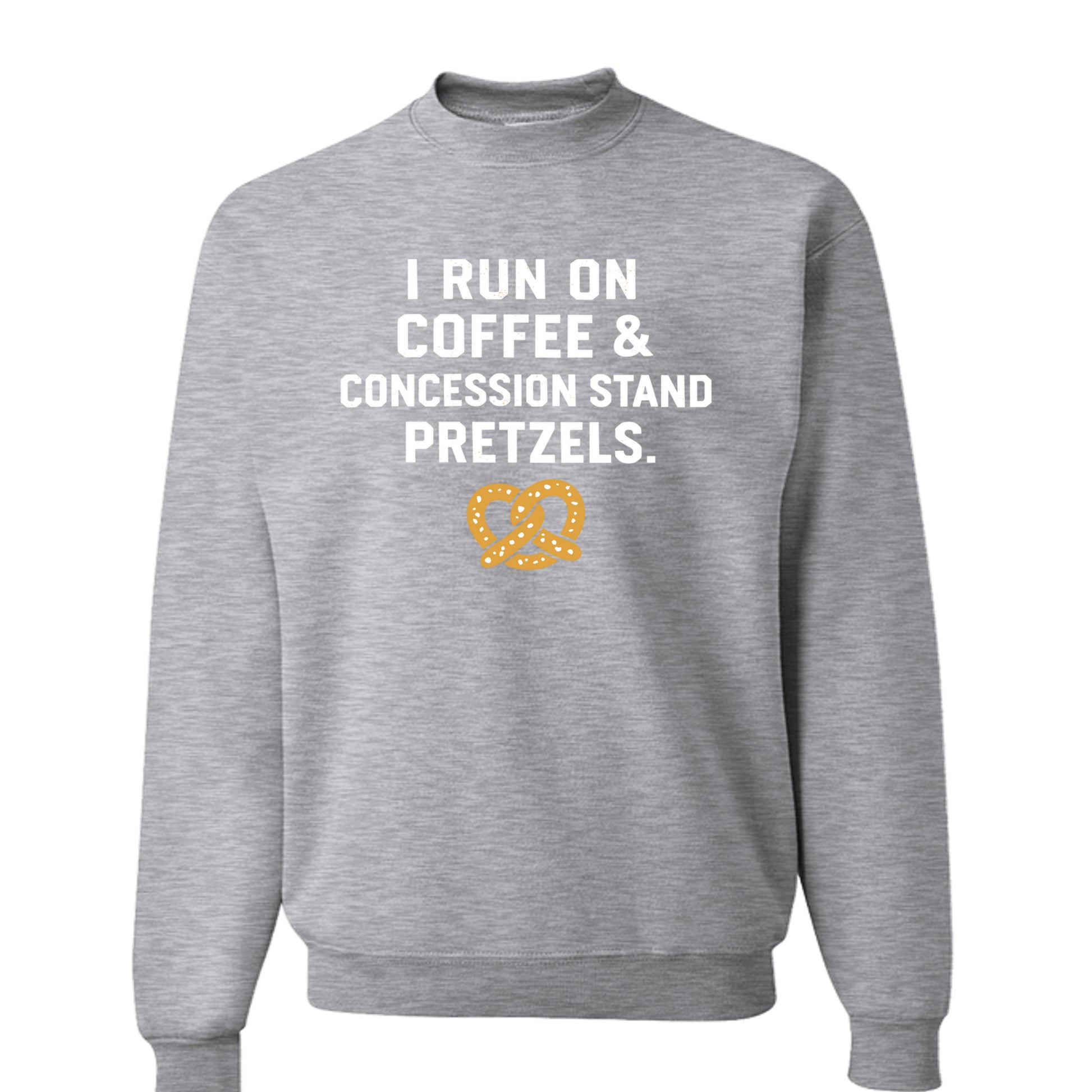 Ash - Coffee and concession stand pretzels crewneck