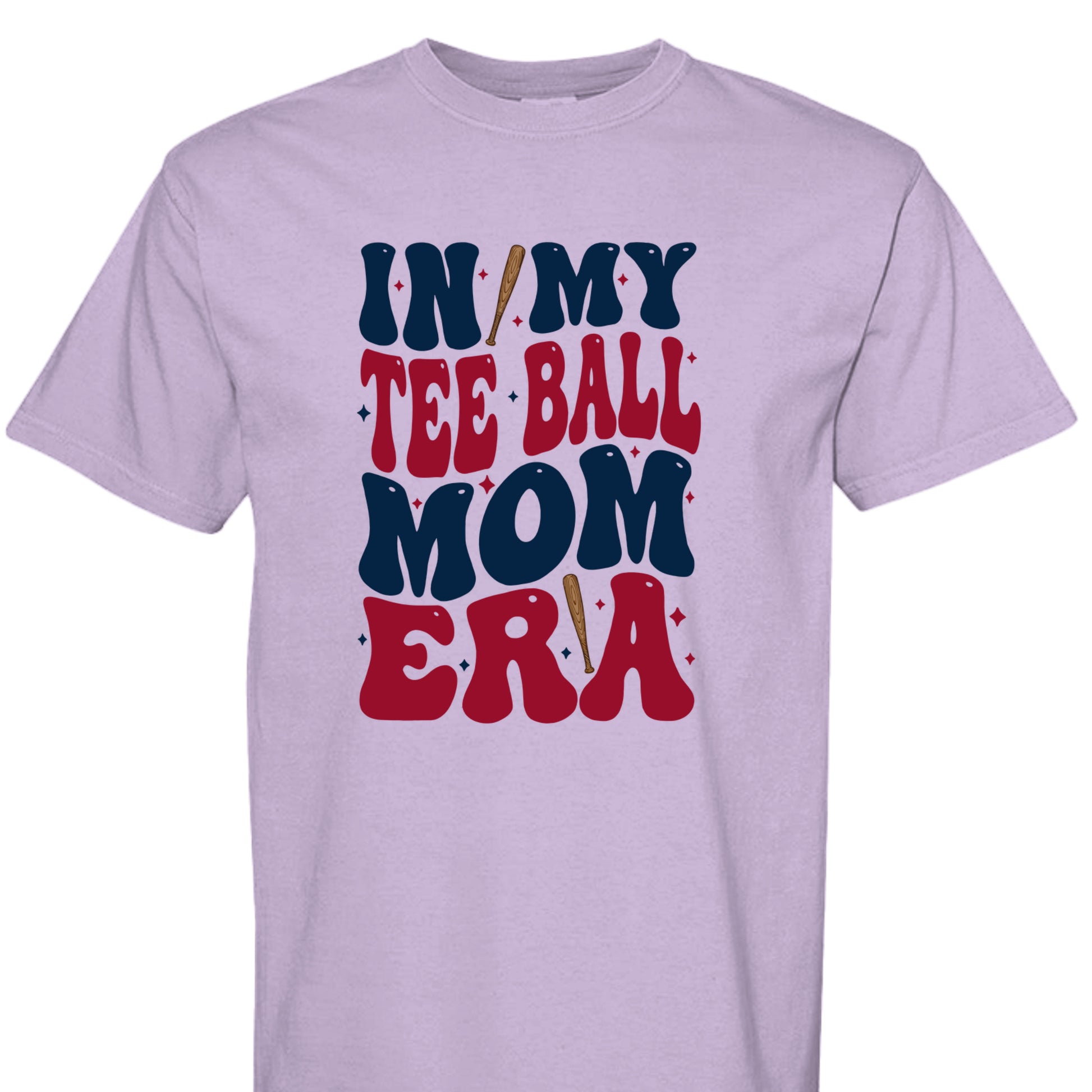 Orchid T-Ball Mom Tee