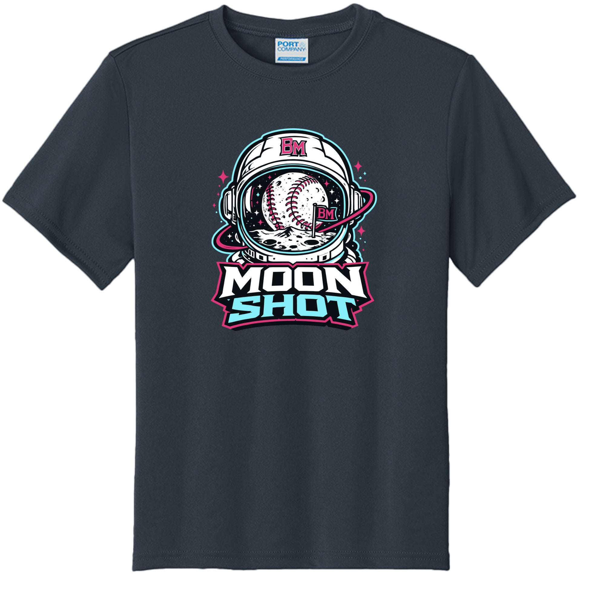 Moonshot blue t shirt