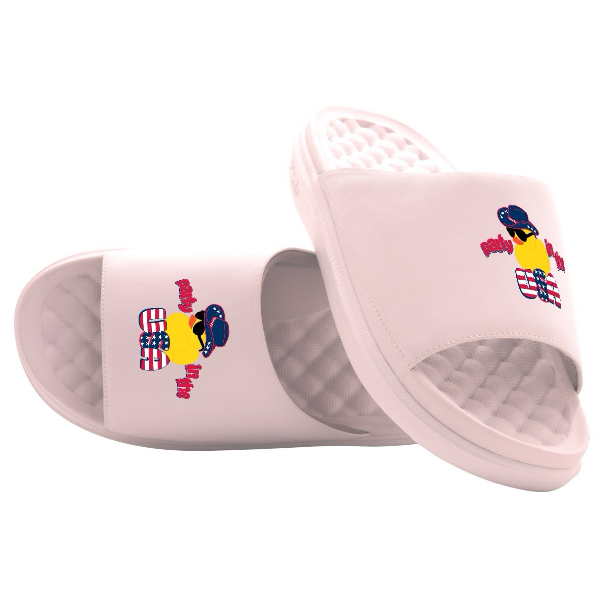 Collection of Party in the USA Rubber Duck Motive in a gallery layout