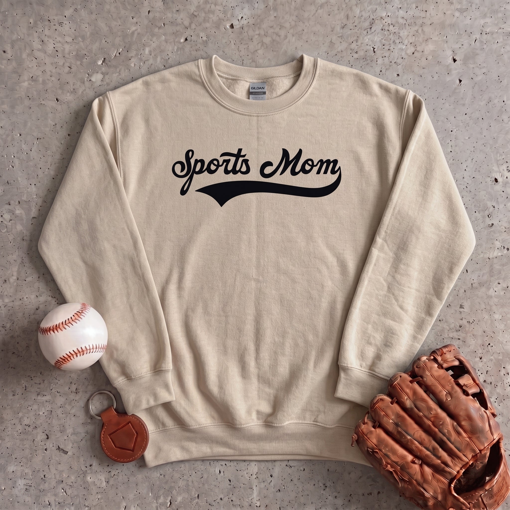 Collection of Sports Mom Crewneck Sweatshirt in a gallery layout