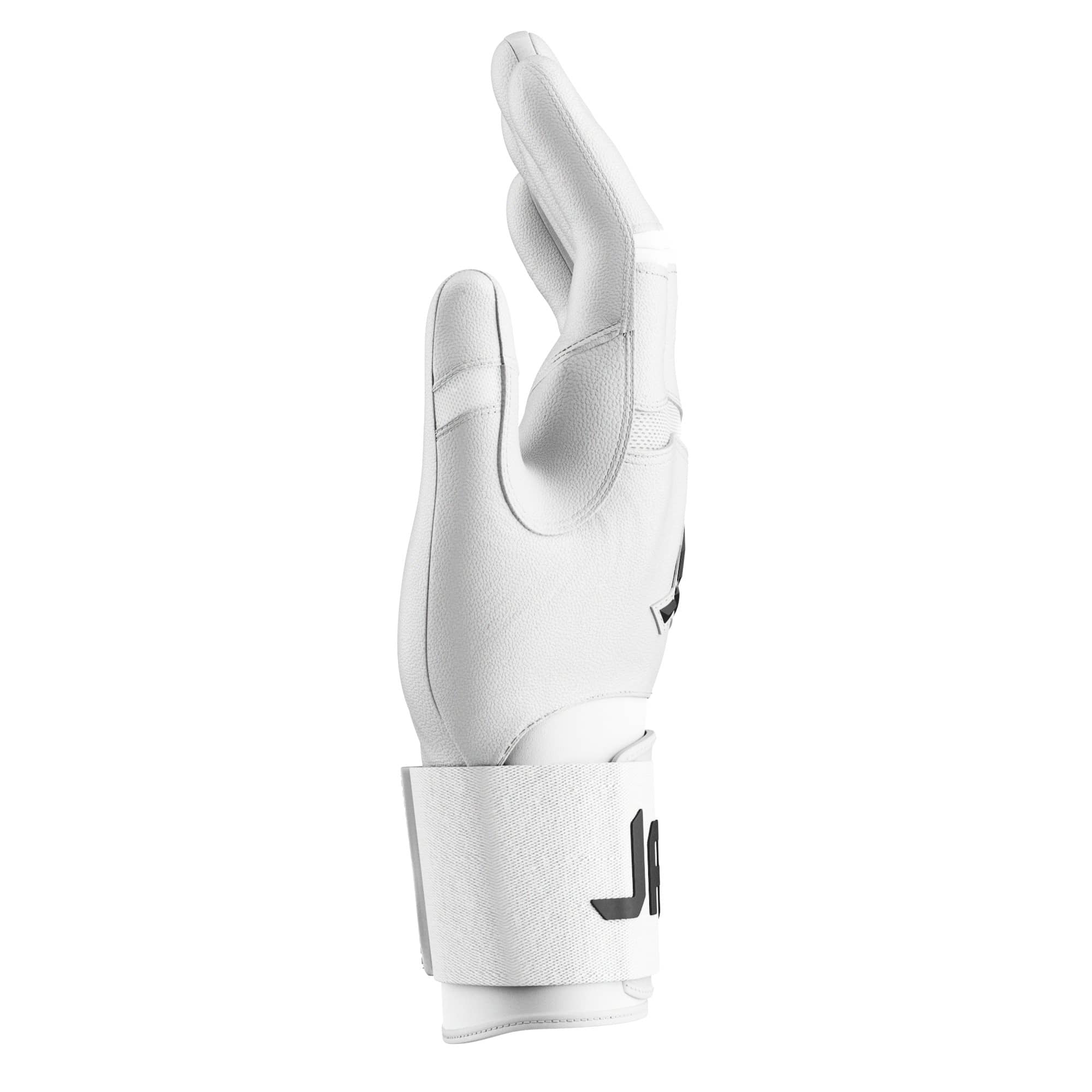 Collection of JAX Batting Gloves Platinum White Strap Cuff in a gallery layout