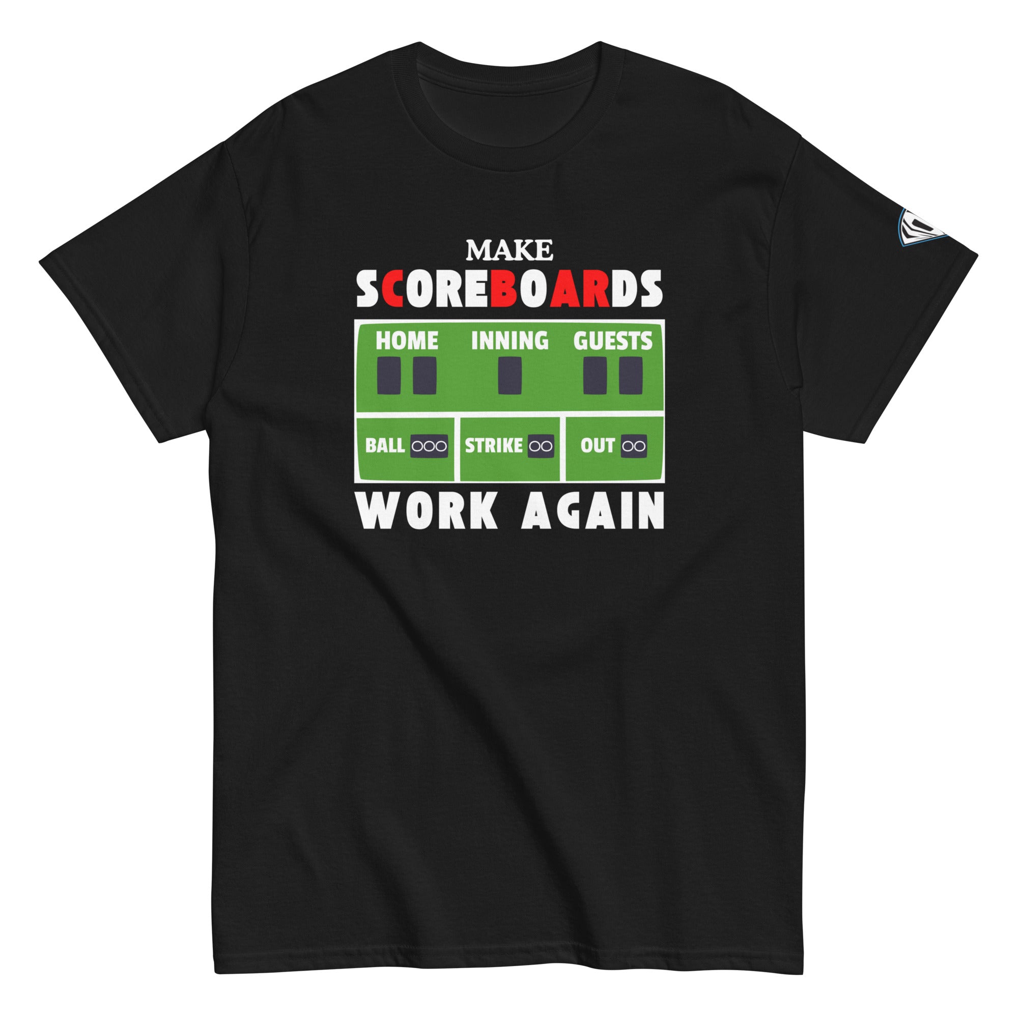 Collection of Make Scoreboards Work Again T-Shirt in a gallery layout