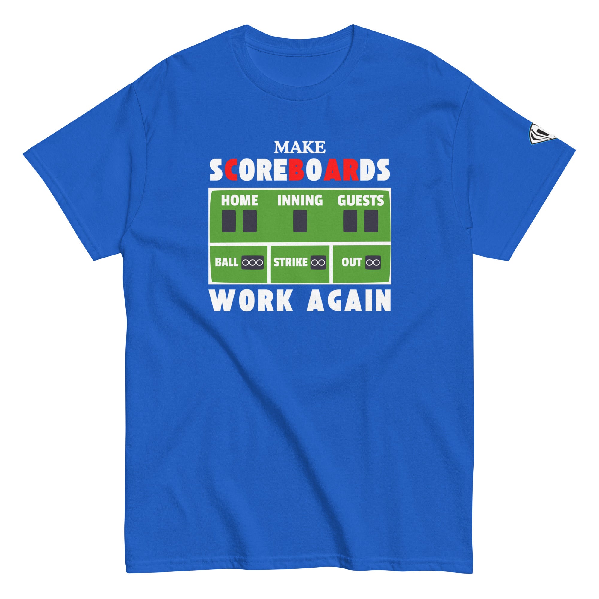 Collection of Make Scoreboards Work Again T-Shirt in a gallery layout