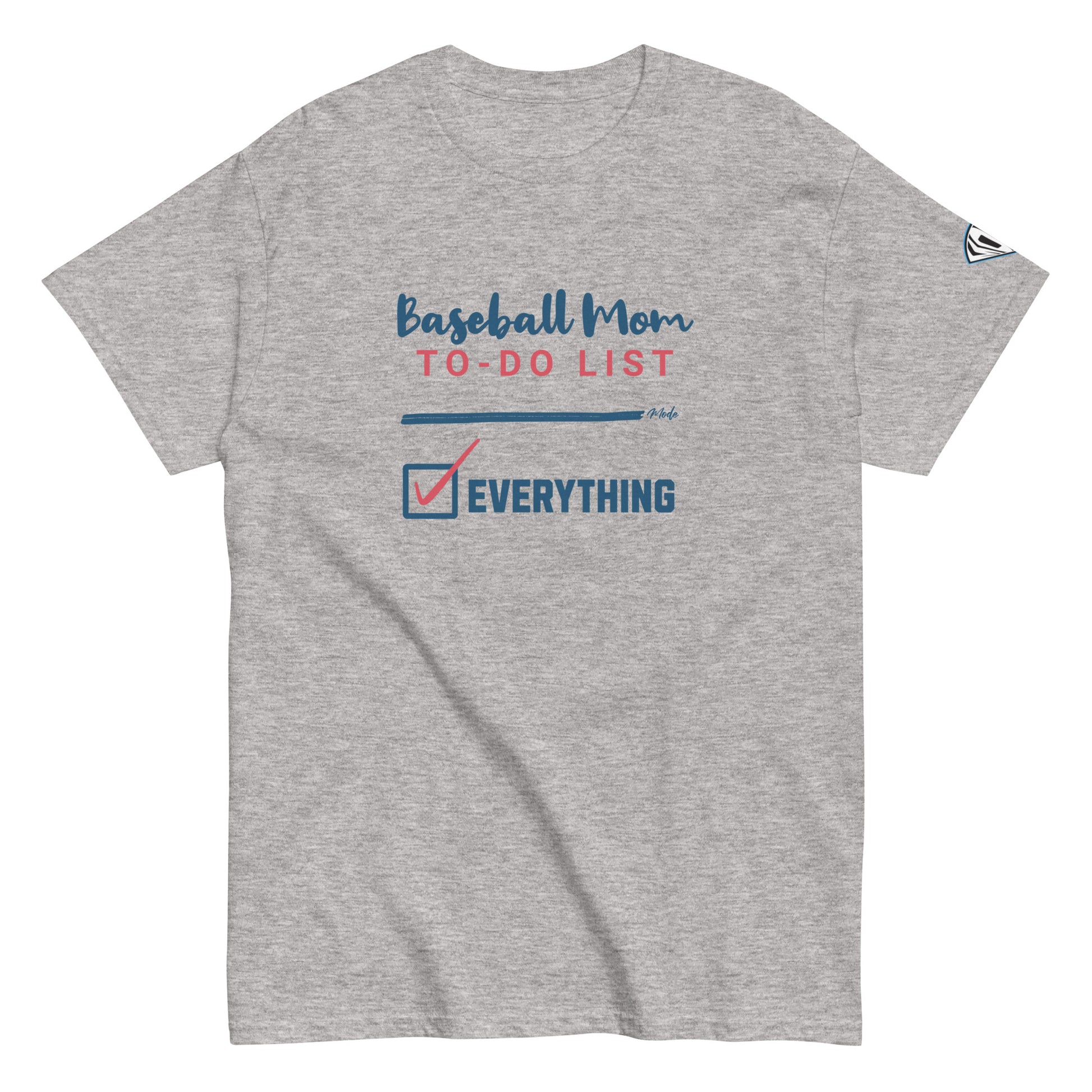 Baseball Mom To-Do List T-Shirt