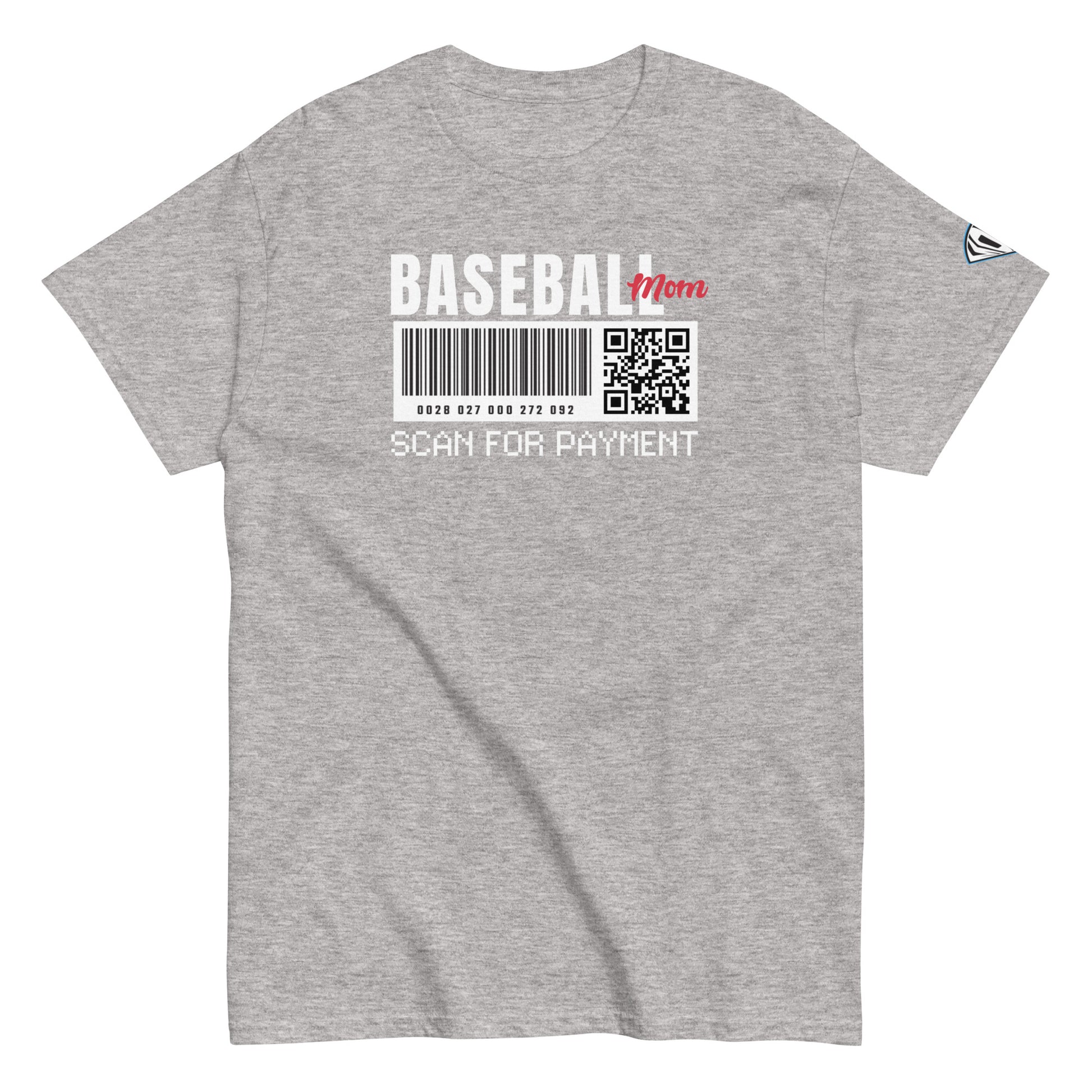 Baseball Mom Barcode T-Shirt