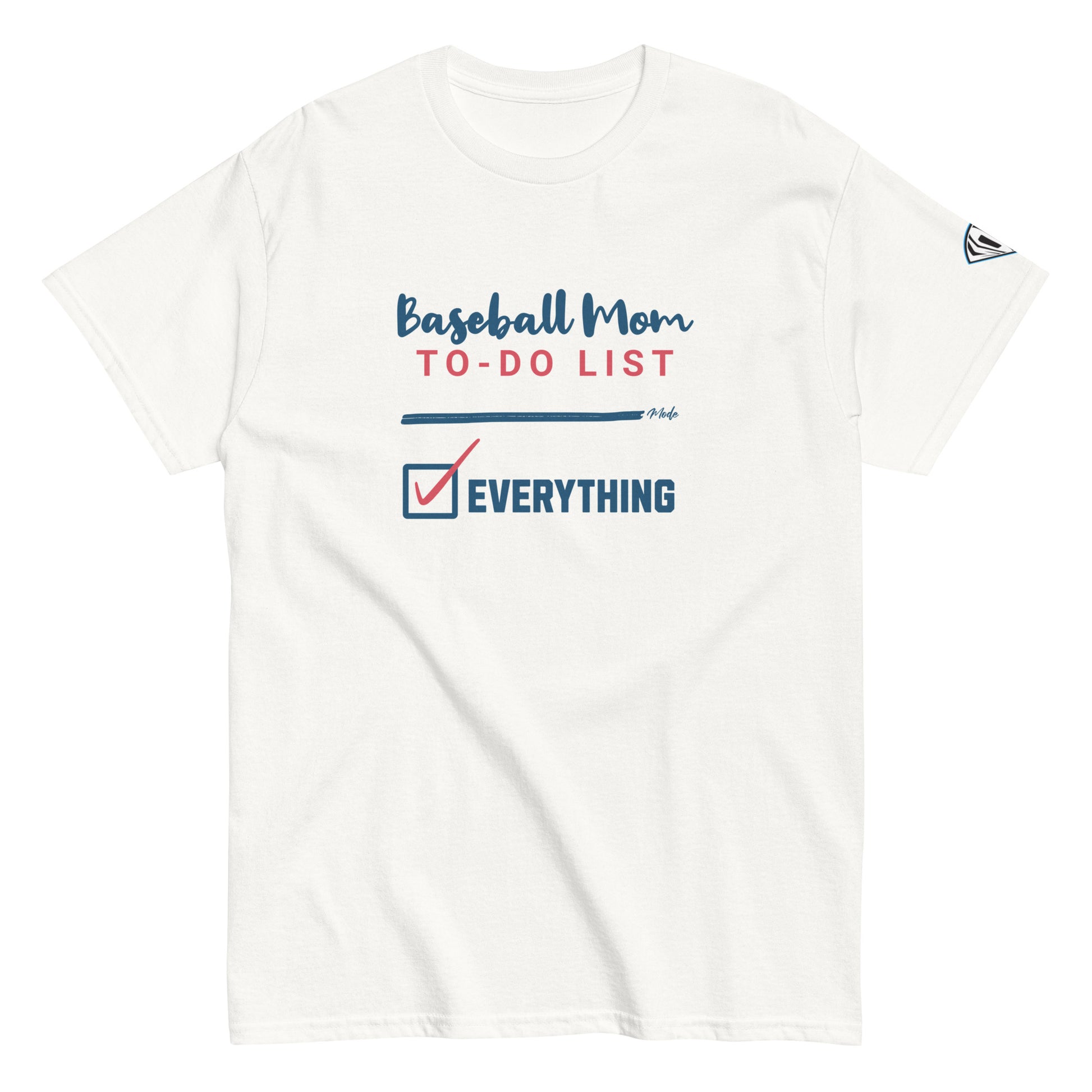 Baseball Mom To-Do List T-Shirt