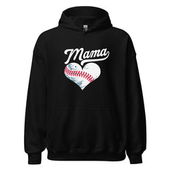 Collection of Baseball Mama Hoodie in a gallery layout