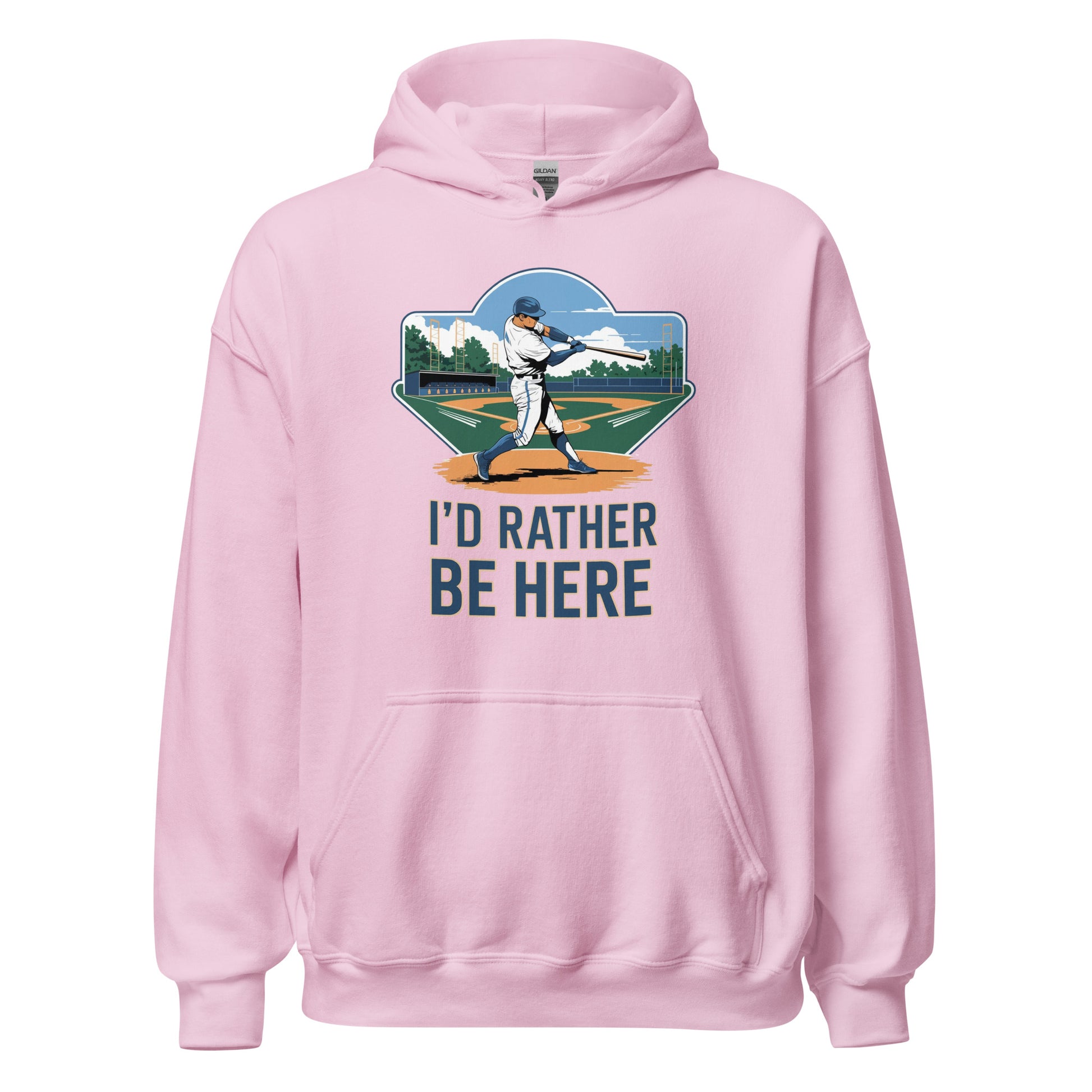 I'd Rather Be Here Hoodie