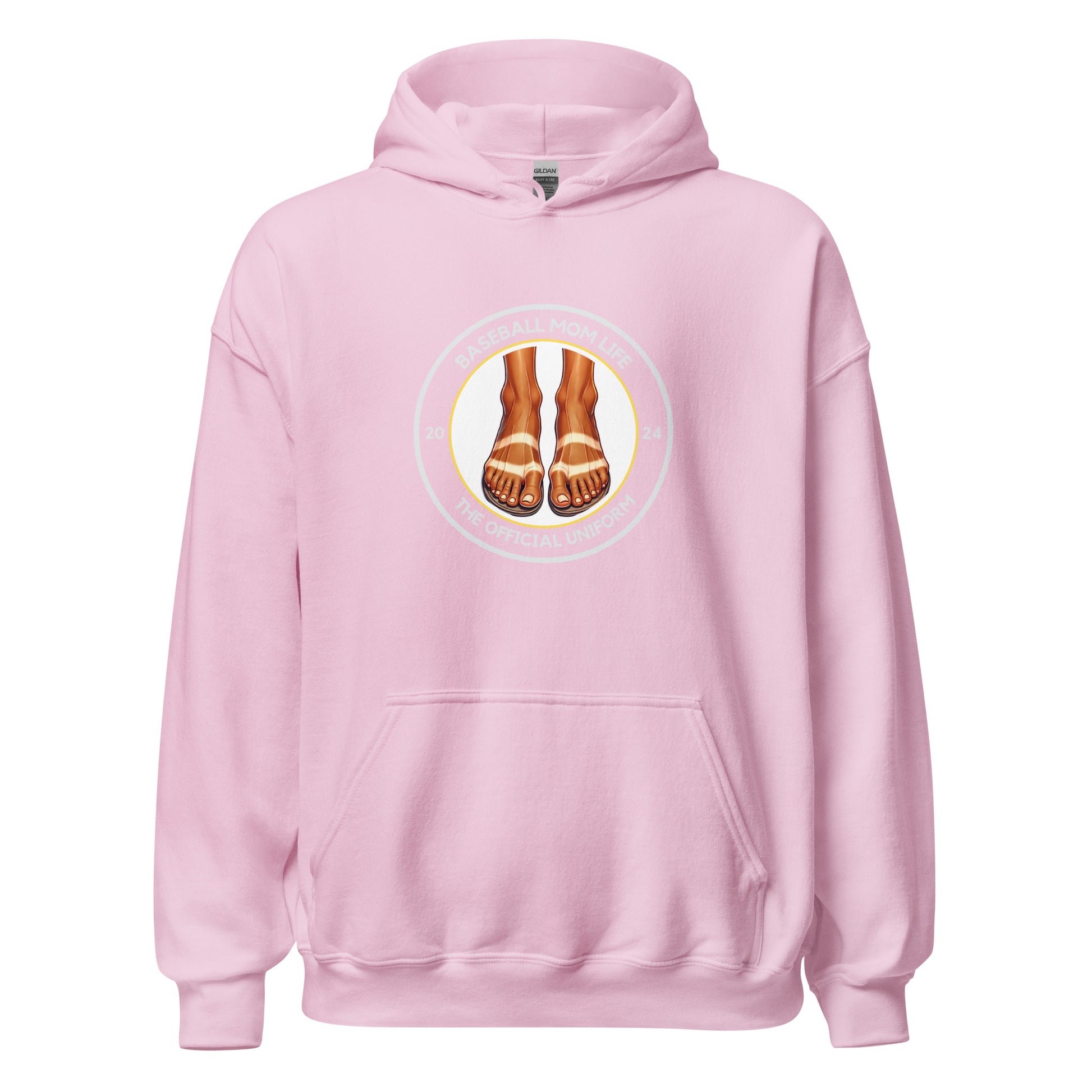 Baseball Mom Tan Line Hoodie