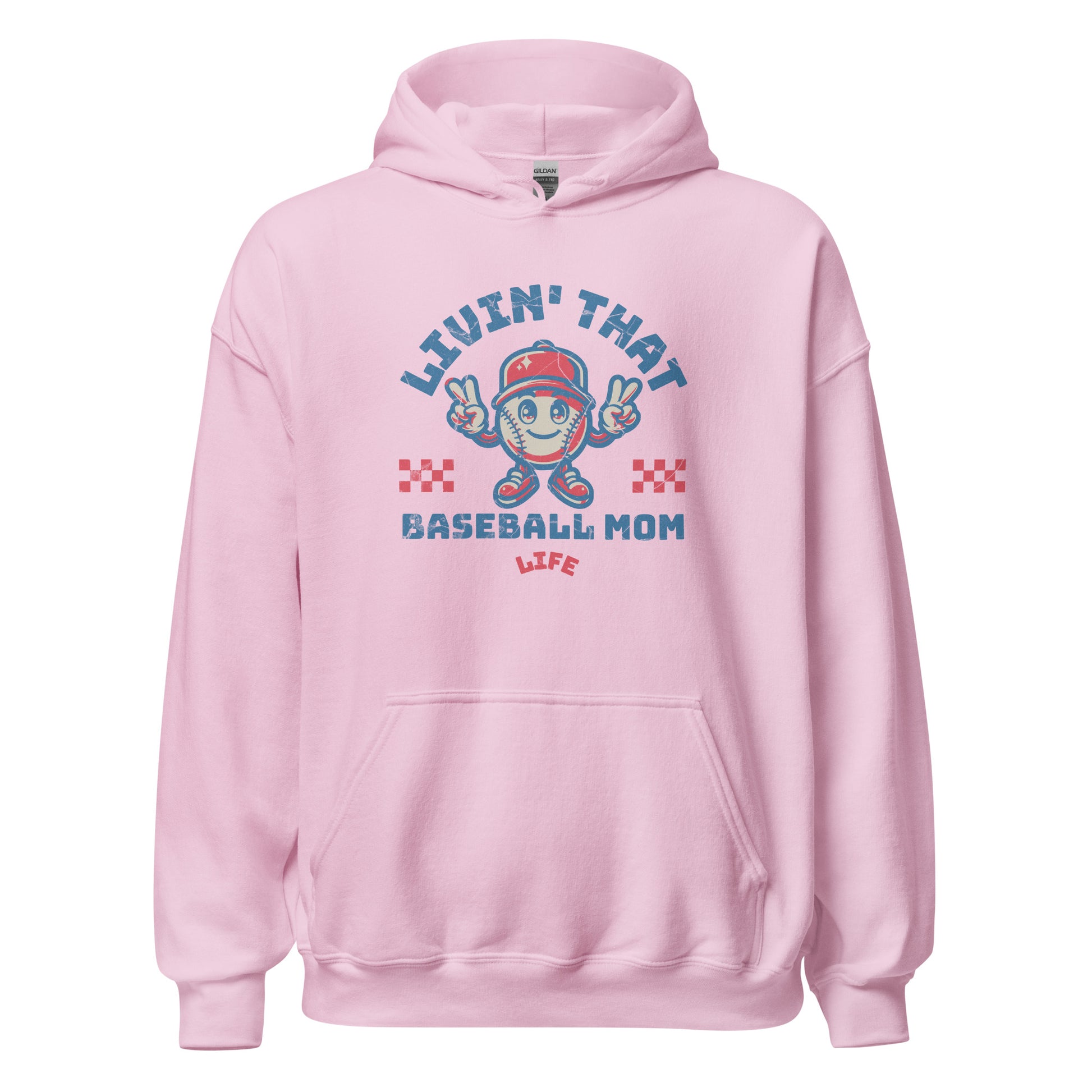 Living That Baseball Mom Life Hoodie