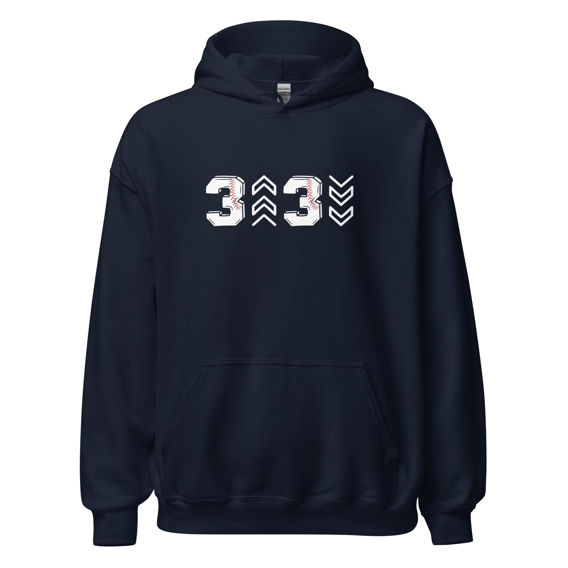 Three Up Three Down Hoodie