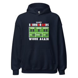 Collection of Make Scoreboards Work Again Hoodie in a gallery layout