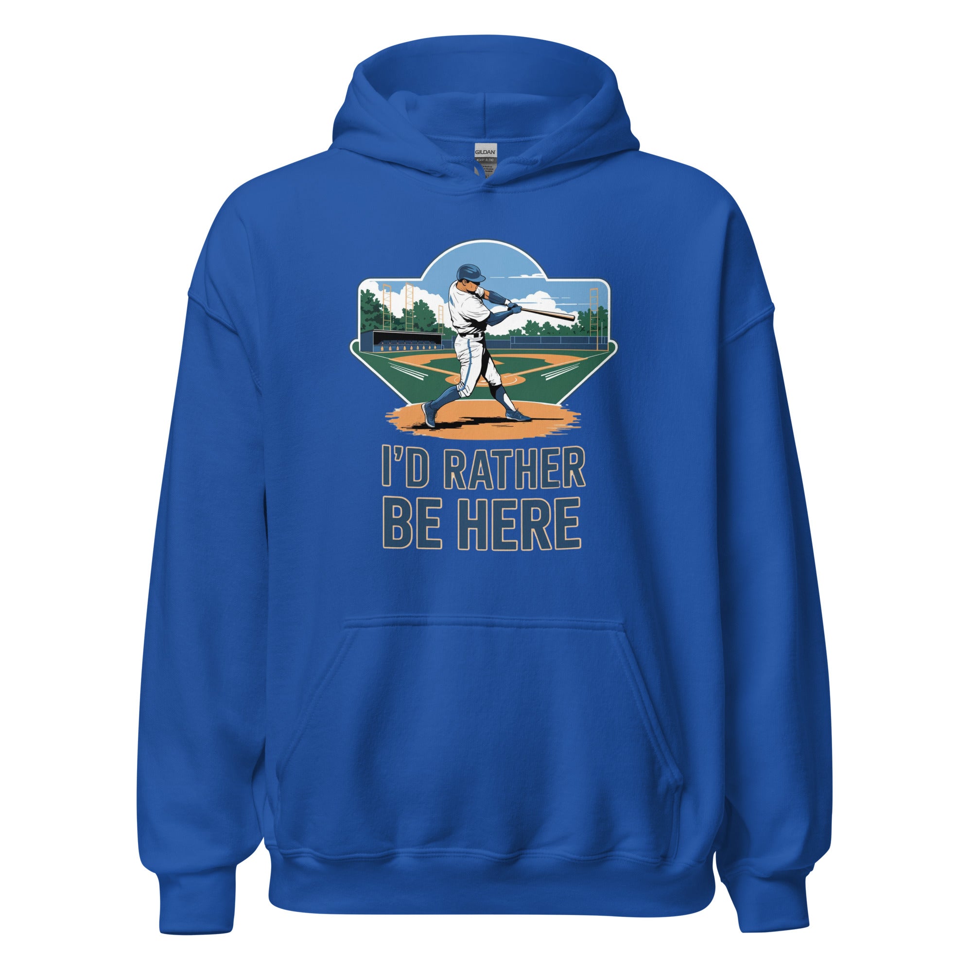 Collection of I'd Rather Be Here Hoodie in a gallery layout