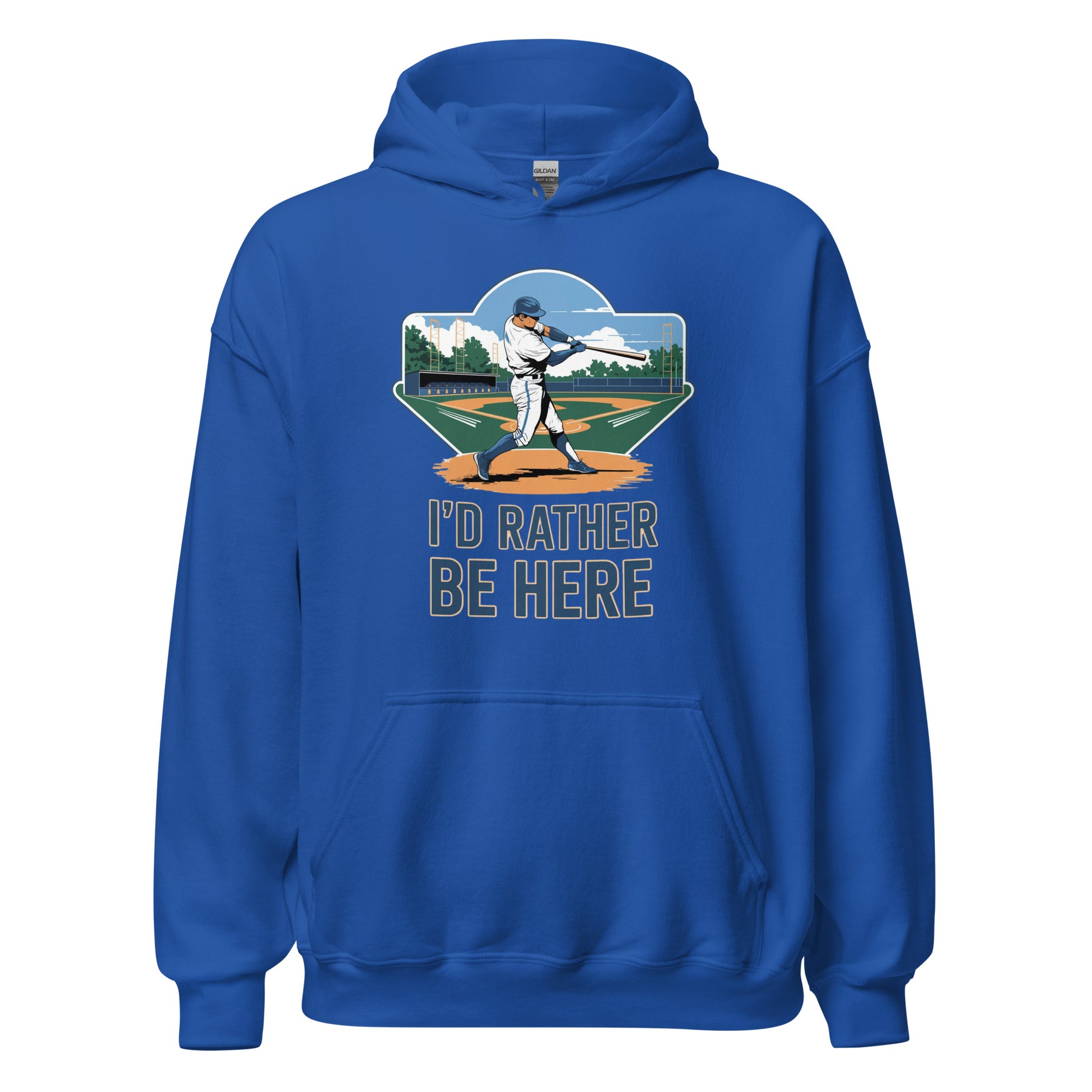 I'd Rather Be Here Hoodie