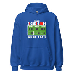 Collection of Make Scoreboards Work Again Hoodie in a gallery layout