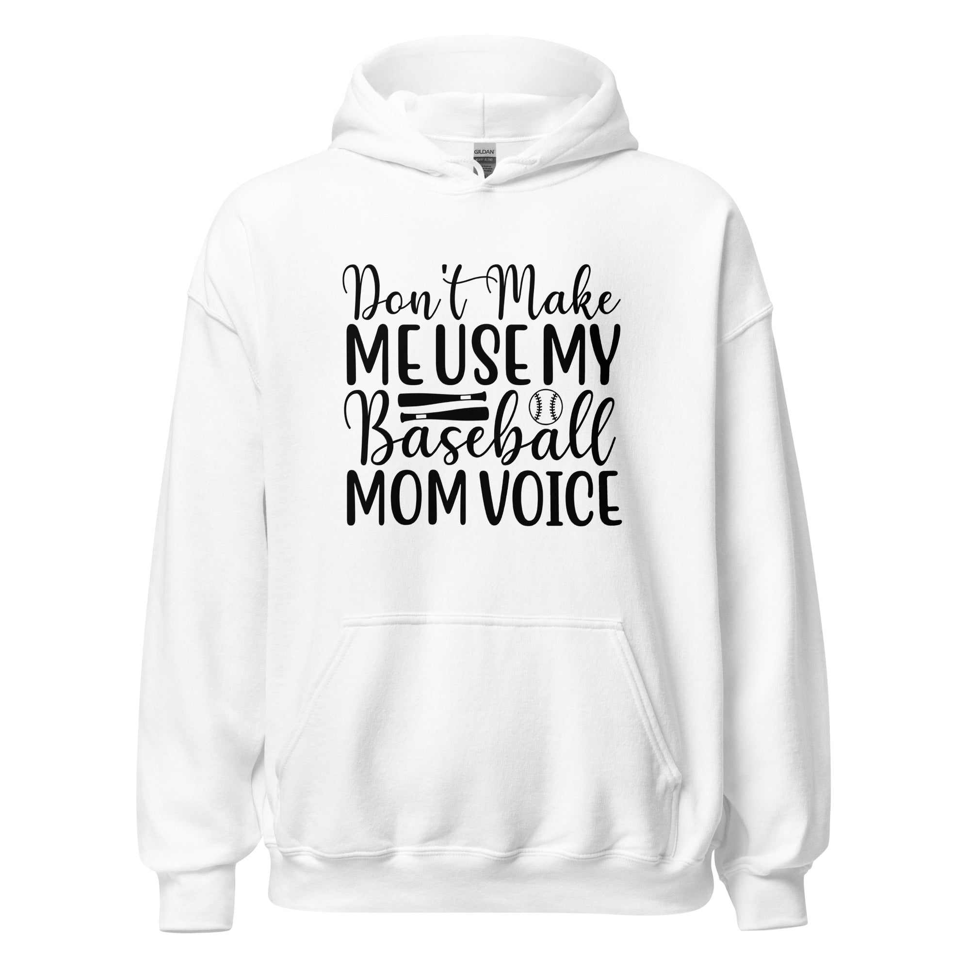 Collection of Baseball Mom Voice Hoodie in a gallery layout