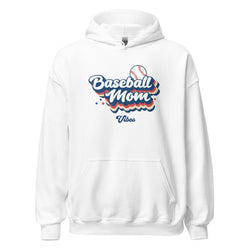 Collection of Baseball Mom Retro Hoodie in a gallery layout