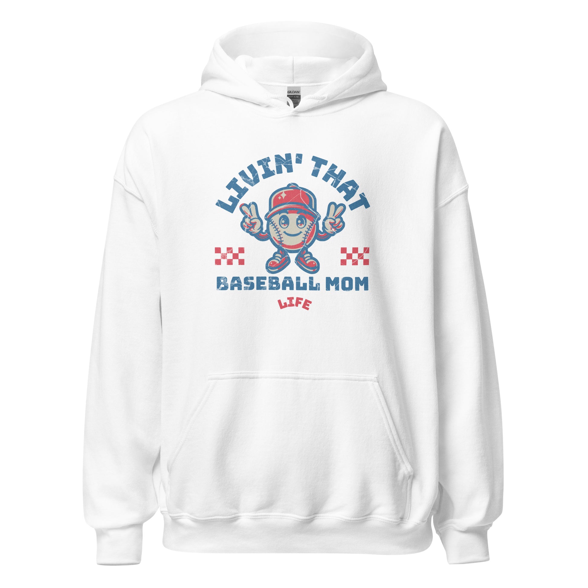 Living That Baseball Mom Life Hoodie