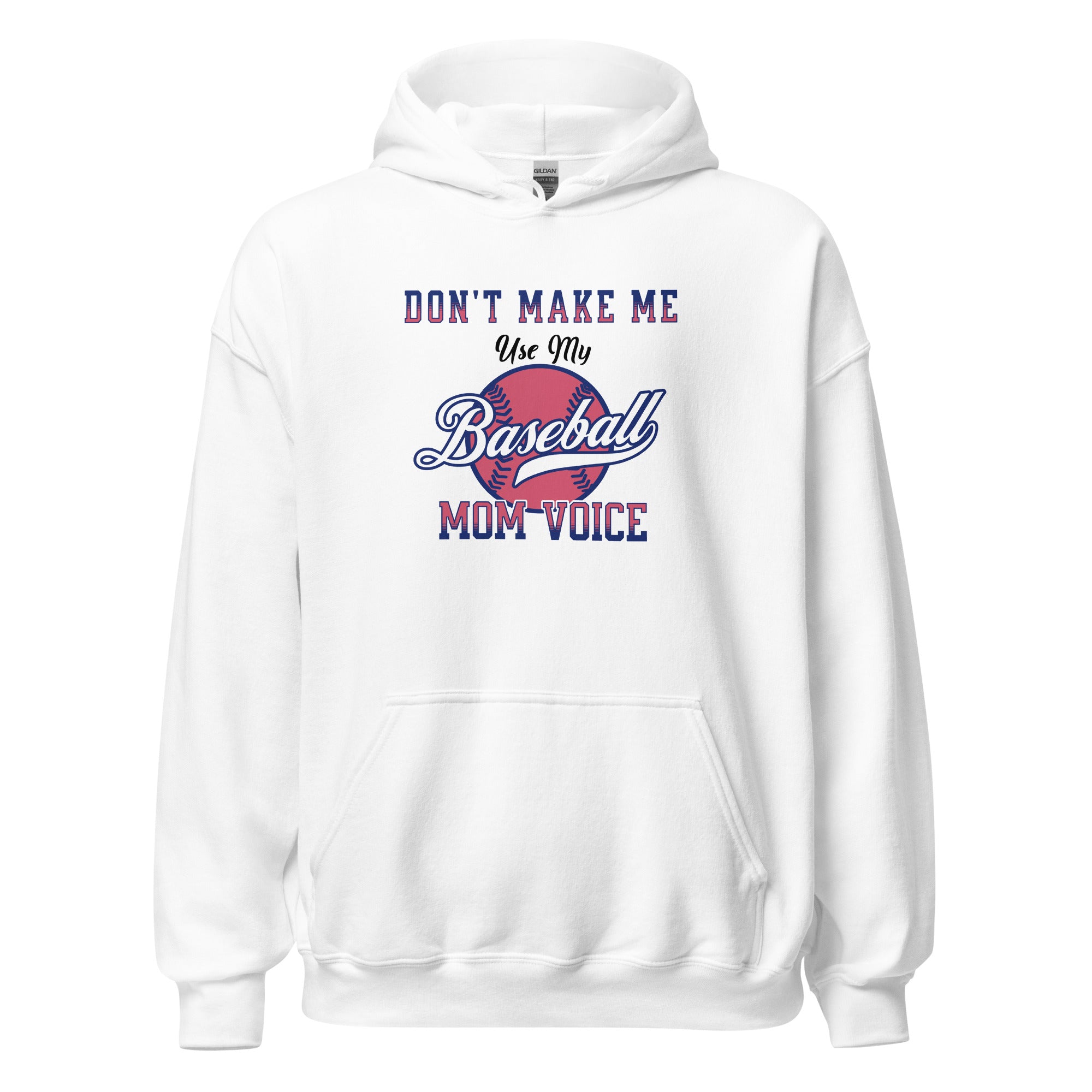 Collection of Baseball Mom Voice Hoodie in a gallery layout