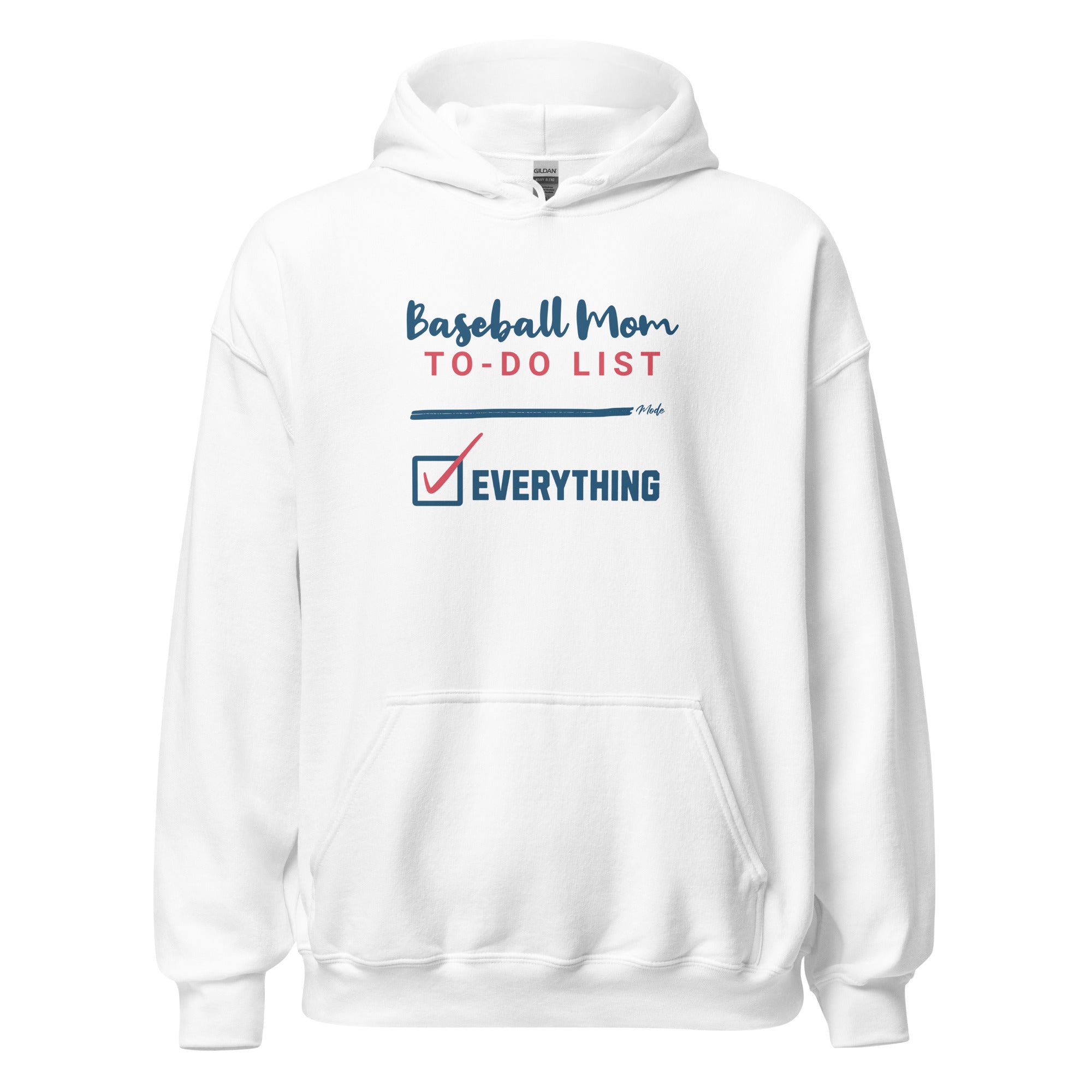 Collection of Baseball Mom To Do List Hoodie in a gallery layout