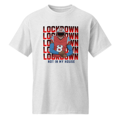 Collection of Lockdown Strapped Football T Shirt in a gallery layout