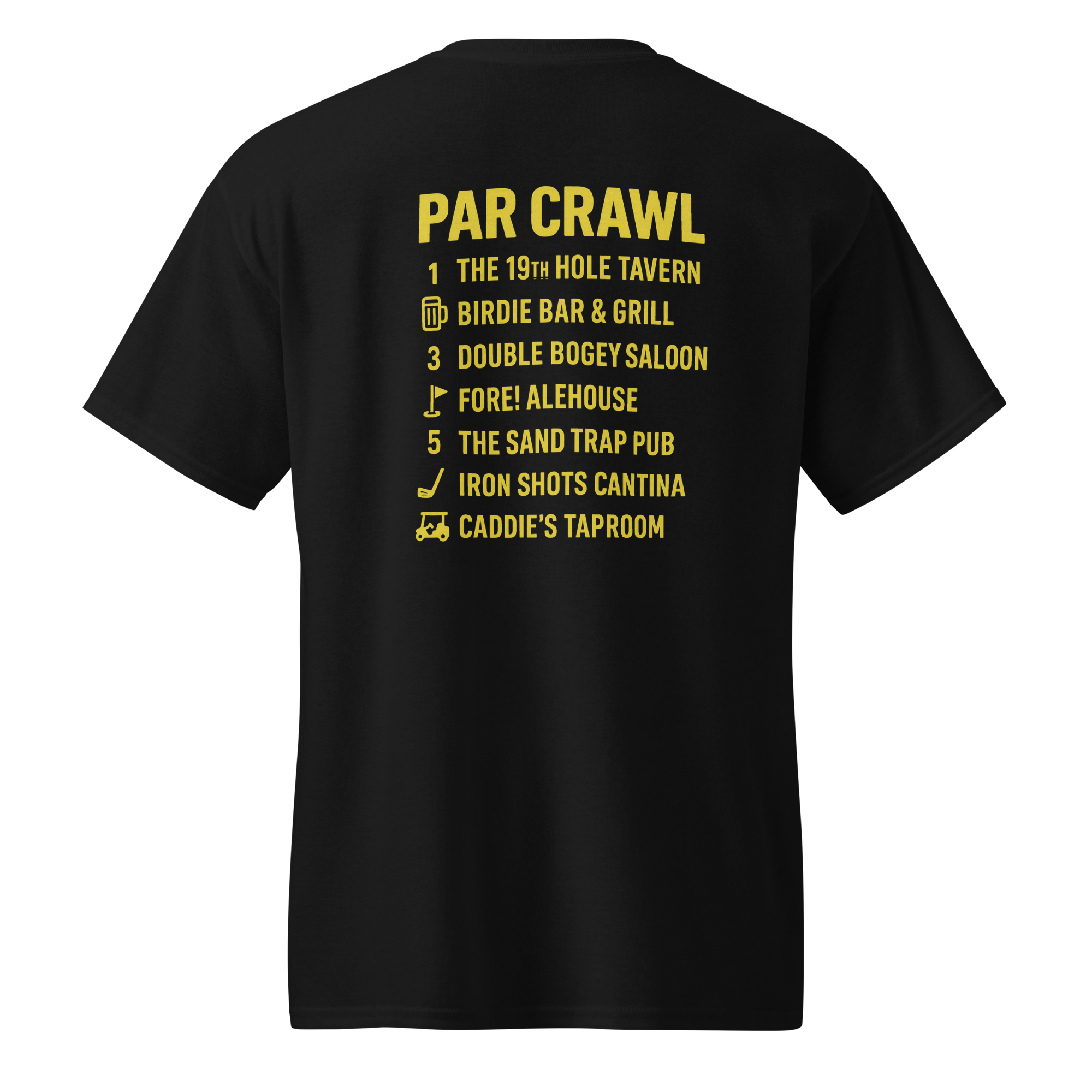 Collection of Par Crawl Golf T Shirt in a gallery layout