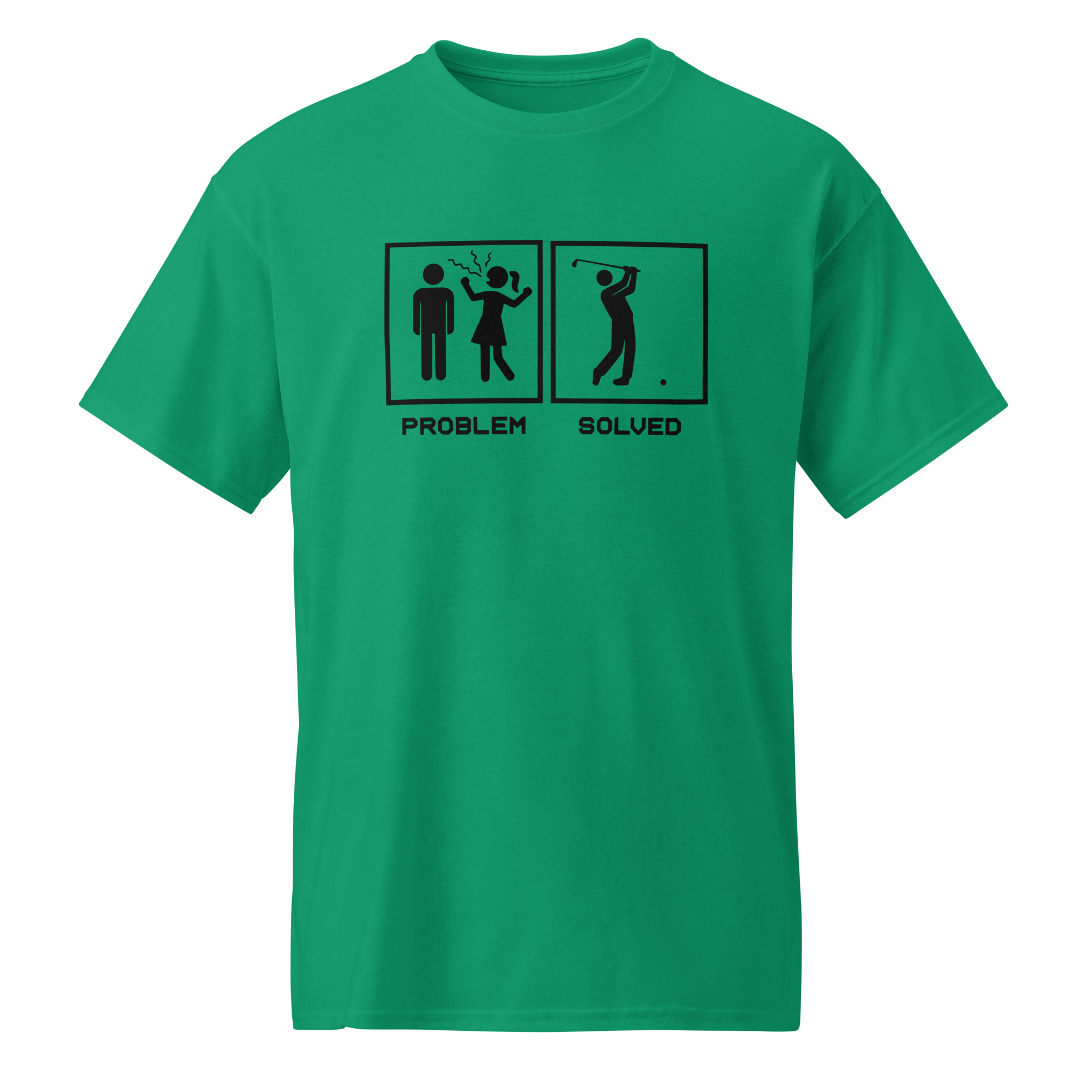 Collection of Golf Solves All Problems T Shirt in a gallery layout