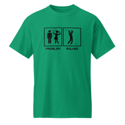 Collection of Golf Solves All Problems T Shirt in a gallery layout