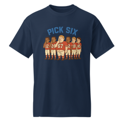 Collection of Pick Six T Shirt in a gallery layout