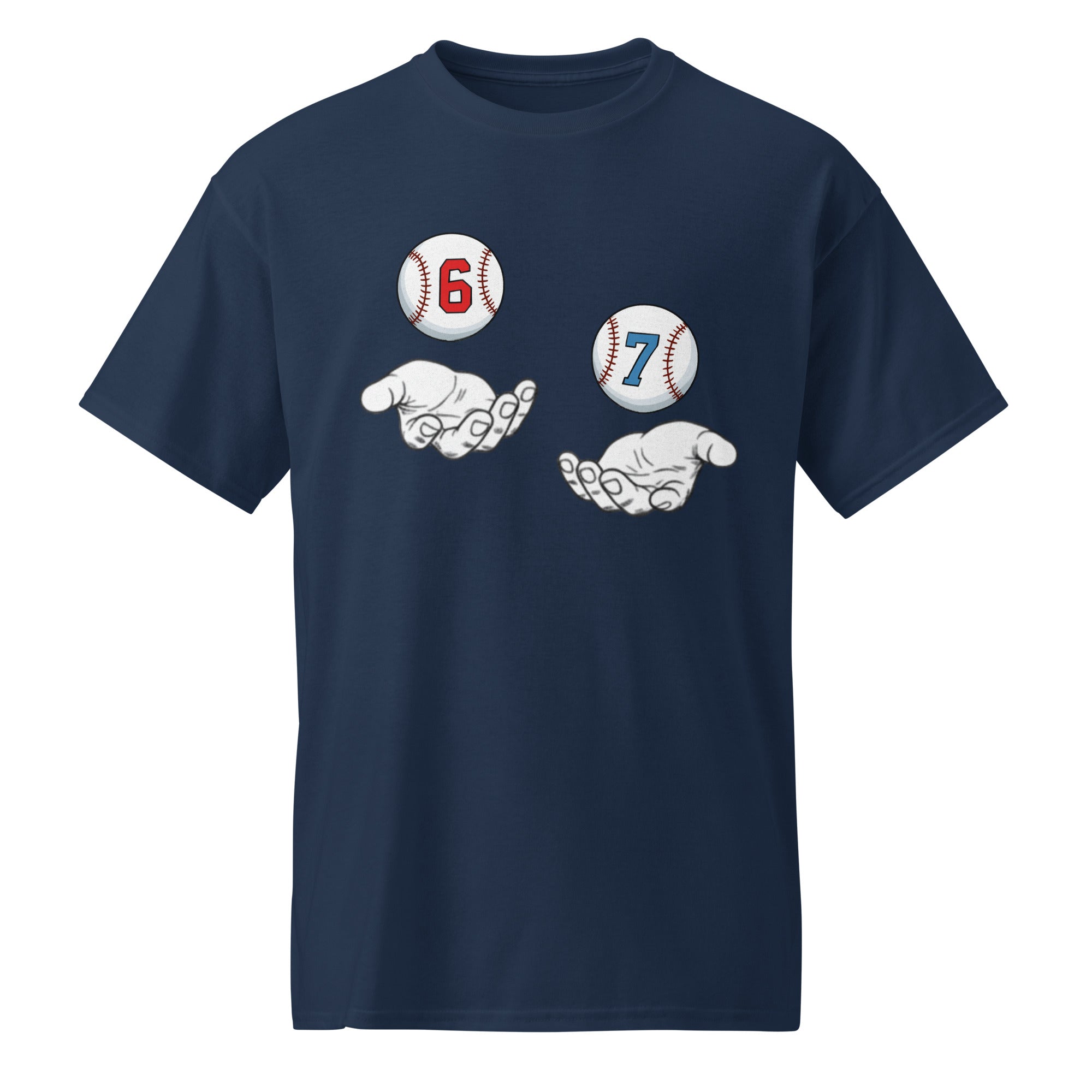 Collection of 6-7 Baseball Viral Trend T-Shirt in a gallery layout