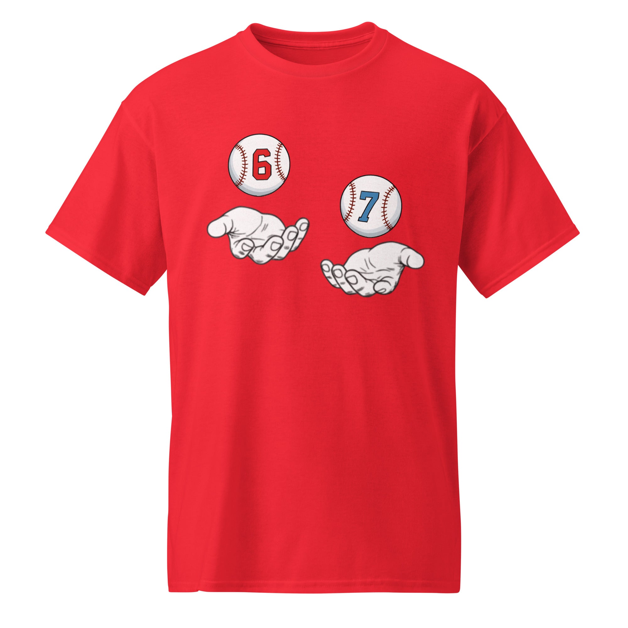 Collection of 6-7 Baseball Viral Trend T-Shirt in a gallery layout
