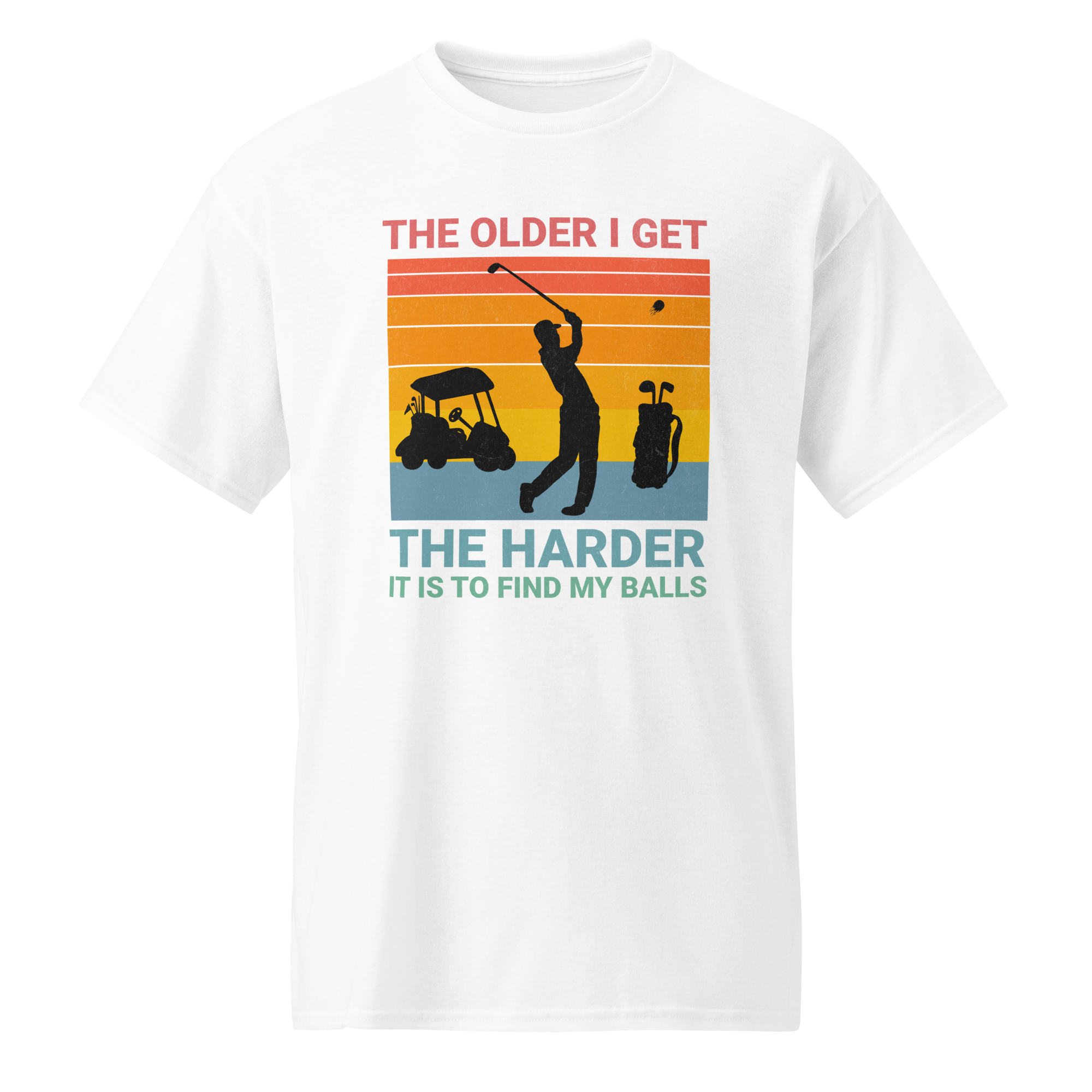 Collection of The Older I Get The Harder It Is To Find My Balls T Shirt in a gallery layout