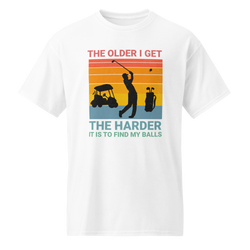 Collection of The Older I Get The Harder It Is To Find My Balls T Shirt in a gallery layout